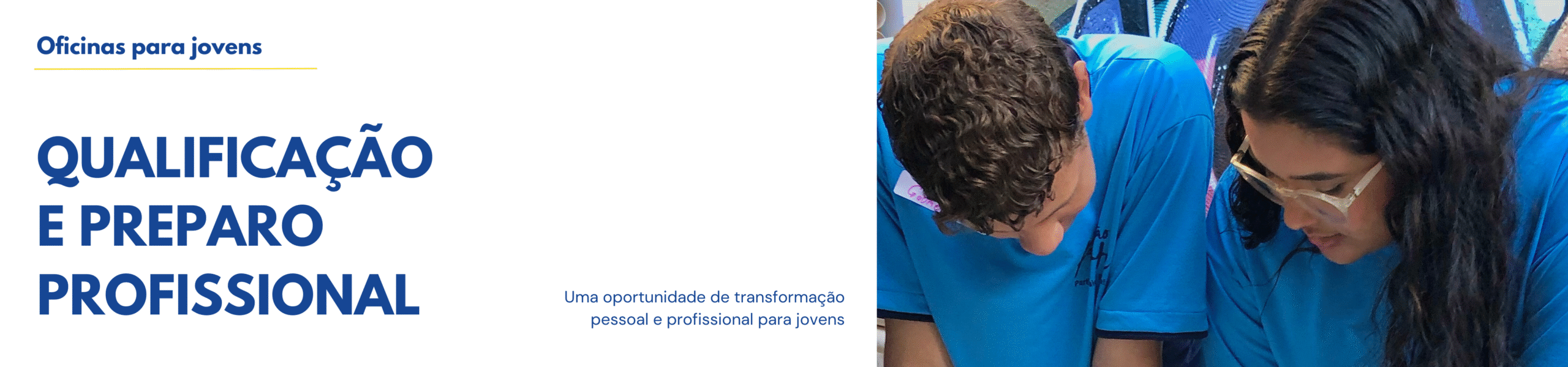 oficina gratuita para jovens adolescentes